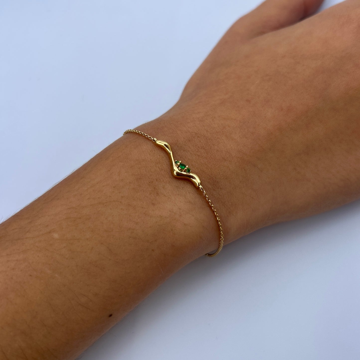 Wave Cluster Bracelet