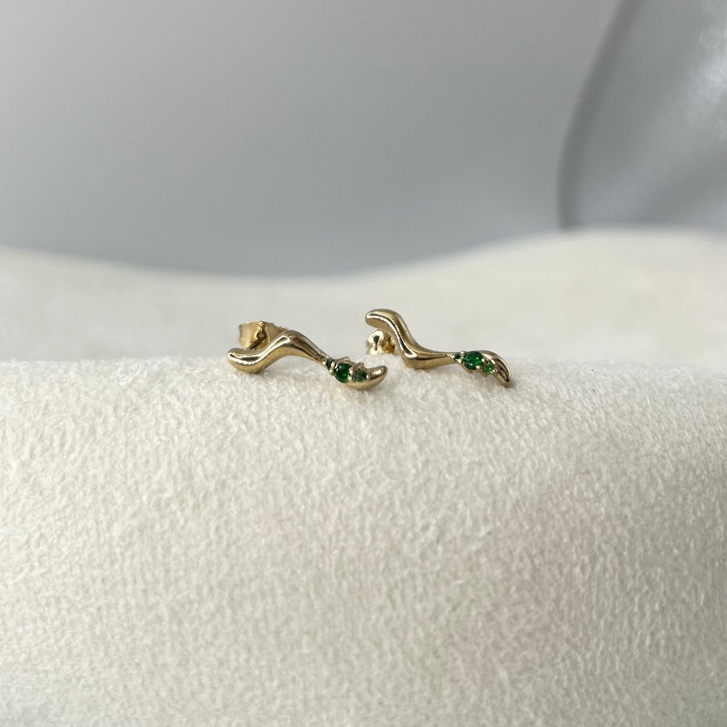 Wave Cluster Earrings