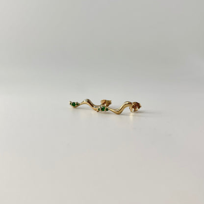 Wave Cluster Earrings
